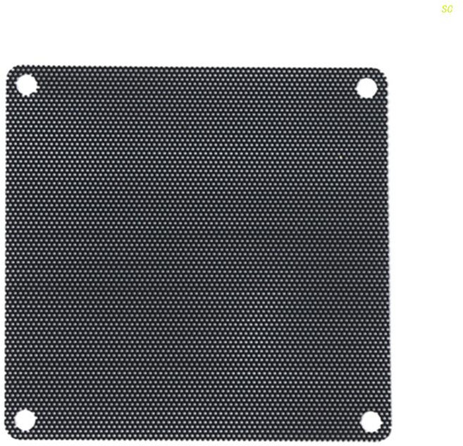 케이스 팬 방진 그릴 가드용 그물 컴퓨터 메시 먼지 필터 PC 냉각 팬 3 4 5 6 7 8 9 12 14cm, 02 9x9cm, 1개