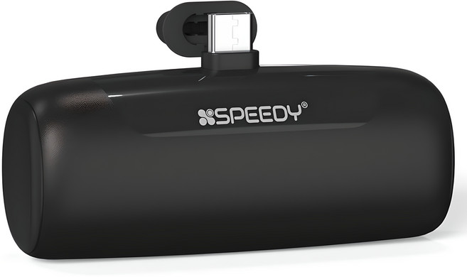 스피디 도킹 보조배터리, SPE-B2PA5GPQCP(C타입), 블랙