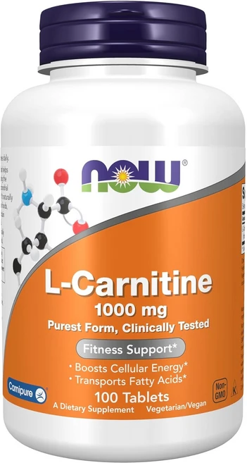 나우푸드 L-카르니틴 1000 mg 타블렛, 100정, 1개 - 쿠팡