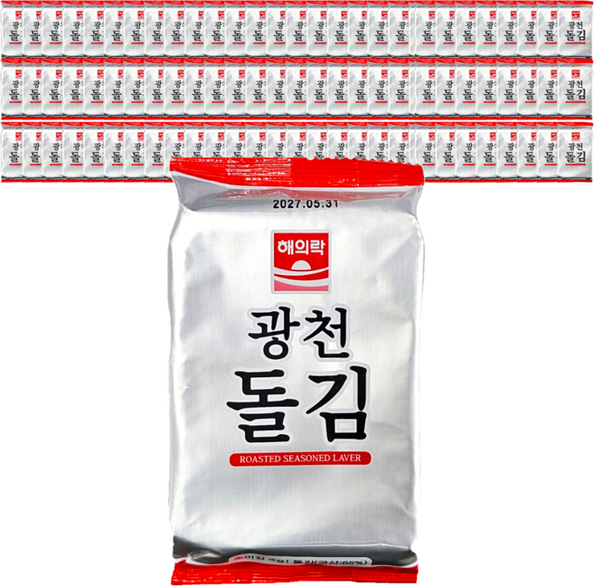 해의락 광천돌김, 4g, 64개