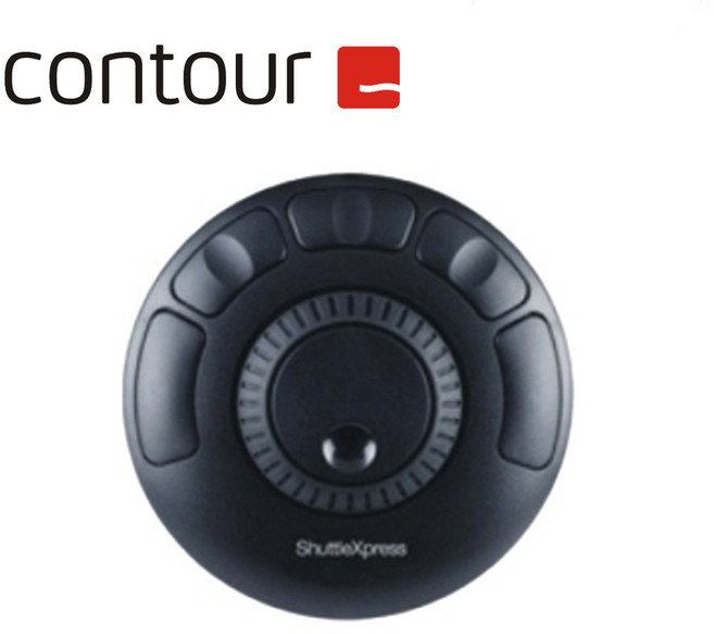컨투어 디자인 Contour Shuttle Xpress 셔틀 엑스프레스 조그셔틀, 1개