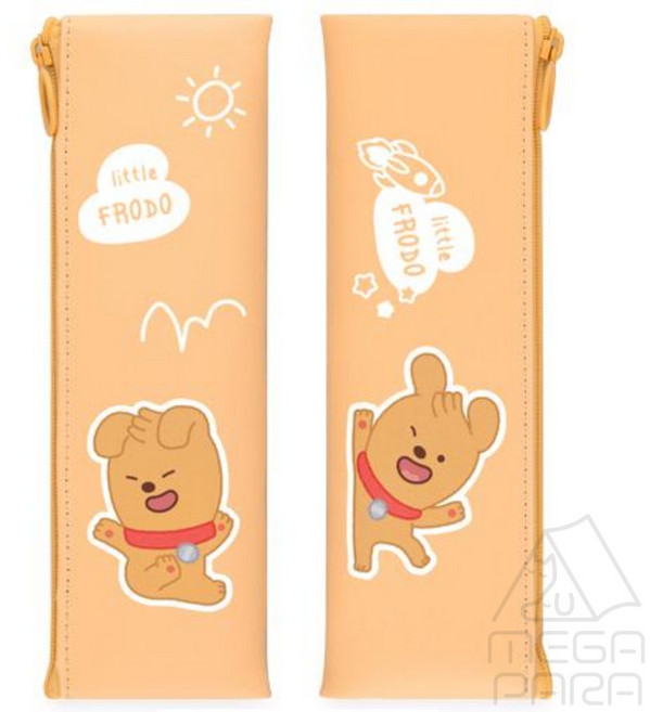 미니파라 카카오 리틀프렌즈 미니 플랫 펜슬 케이스 프로도 고등학생필통