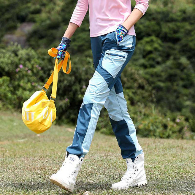 꽃소담 여성용 등산바지 하이킹바지 높은 탄성 빠른 건조 HZHF26A345