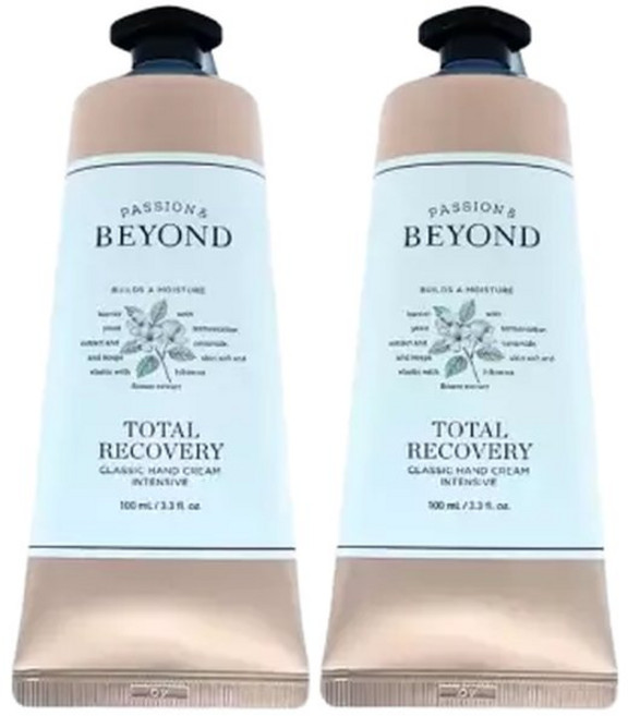비욘드 클래식 핸드크림 인텐시브 토탈리커버리, 2개, 100ml