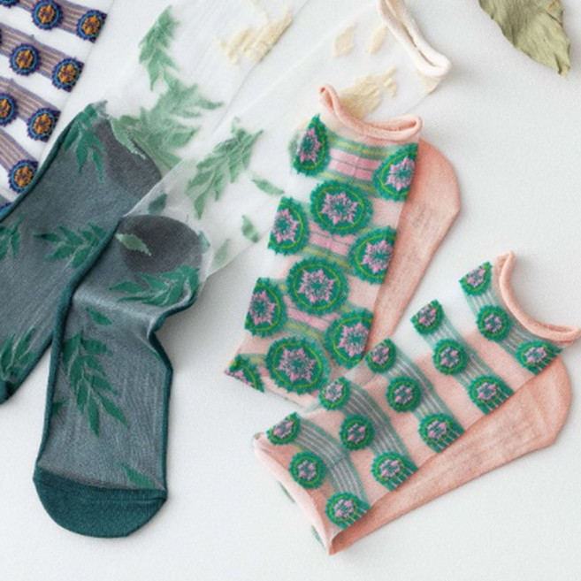 다이나토리 봄여름 시스루 AB 양말 5종세트