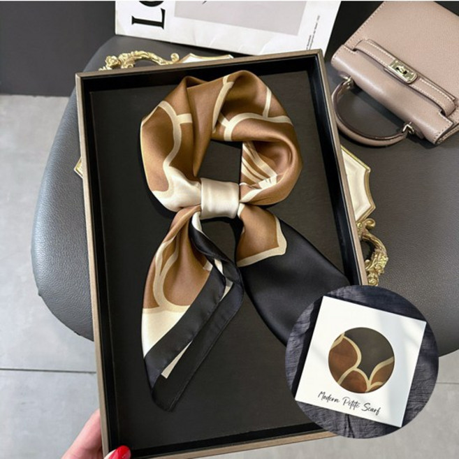 70X70 봄 가을 쁘띠 스카프 18종 선물패키지