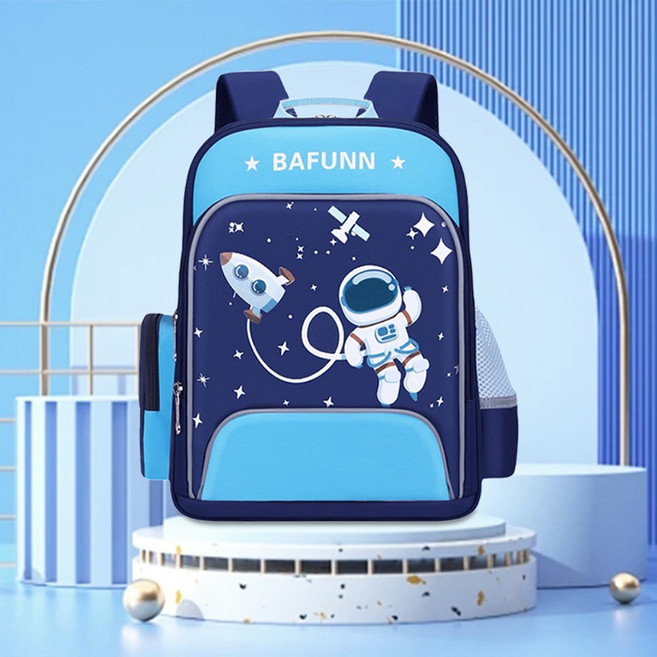 YUEMEIYD 대용량 방수 책가방 우주인 학생가방 신학기 보조 백팩 남자