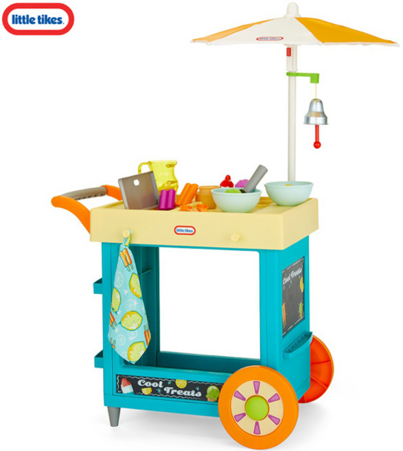 5살 여아 아이스크림 사장님 역할놀이 카트 장난감, 1개
