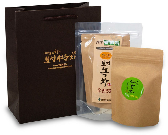 보성선운 유기농 우전 실속형, 50g, 1개, 1개입