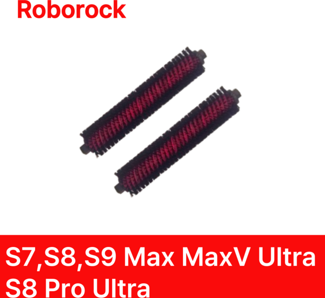 로보락 S7 Max Ultra S8 Pro Max Ultra 세척 브러쉬 호환, 2개, 세척브러쉬