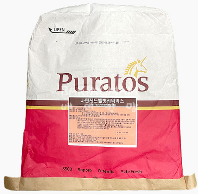 0280. 사틴레드벨벳믹스 - 퓨라토스 10kg, 1개