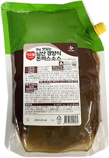 이츠웰 The 맛있는 남산 경양식 돈까스소스, 5개, 2kg