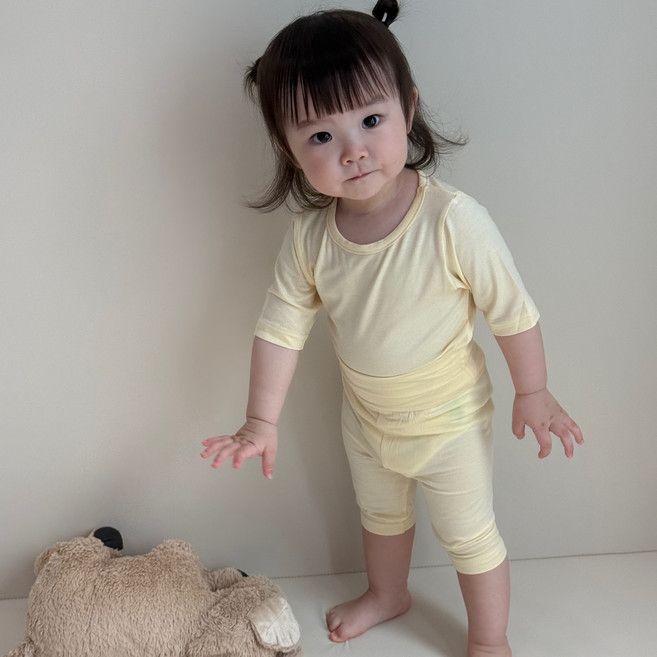 돗투돗 베베 모달 배앓이 상하복 세트