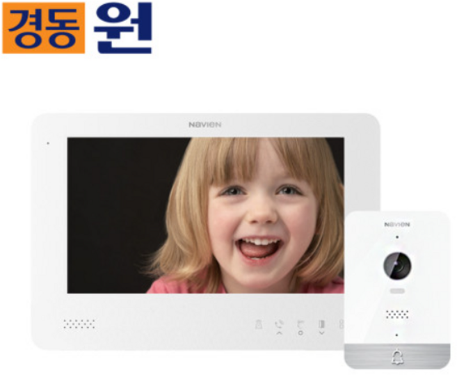경동원 비디오폰 인터폰 10.1인치 초인종 패키지 아날로그 셀프 교체 설치 NVP-1032 / NHA-DP81