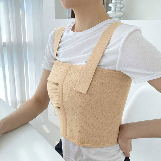 신진바이오 의료용 늑골 갈비뼈 보호대 허리디스크 복대 RB3, 1개