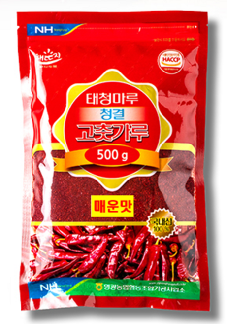 영광농협 2025년 국산 청결 고춧가루 매운맛, 1kg, 1개