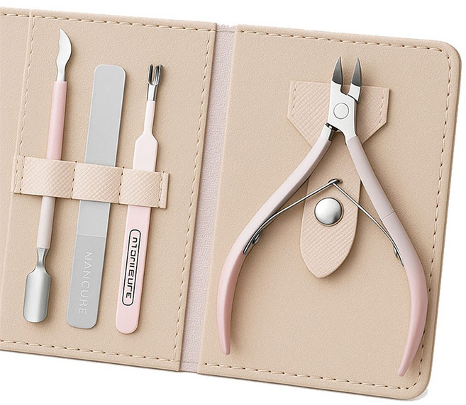 클라로 네일 니퍼 4종 세트, 1세트, 혼합색상