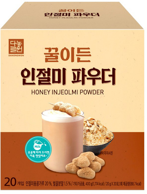 다농원 설빙 꿀이든 인절미 파우더, 20g, 20개입, 7개