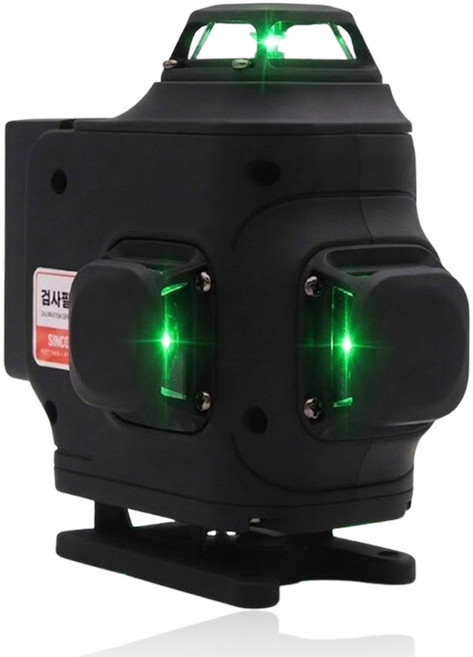 산업용 저가형 가성비 신콘 4D 16라인 창호 샷시 수직 수평 측정 부속 목공용 추방식 샤프 다이오드 그린 레이저 S2000, 1개