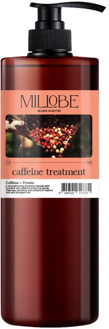 밀로베 카페인 트리트먼트, 1개, 1L