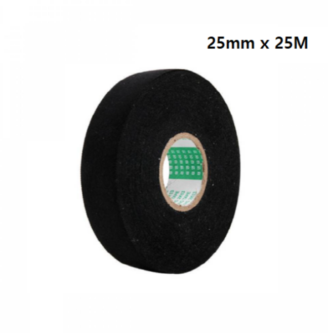 태영 자동차용 전기 절연 면테이프 25mm x 25M, 5개