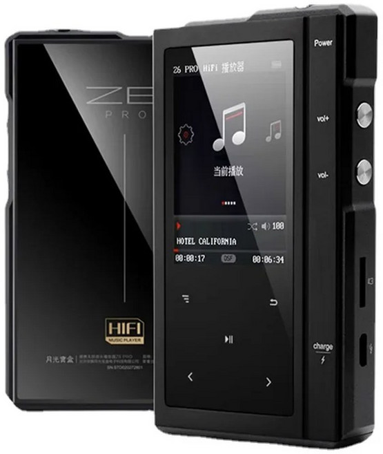 플래그십 하이파이 뮤직 플레이어 MP3 ES9218 DAC 64 비트 768KHZ 무손실 디코딩 음악 DSD256 양방향 블루투스 APTX 전송, 3)32G  32G TF card, 32G TF card