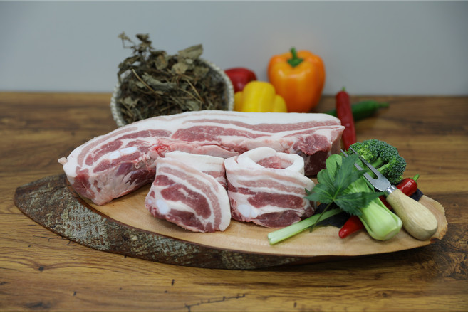 어성초포크 무항생제 생삼겹살 500g, 보쌈용, 1개