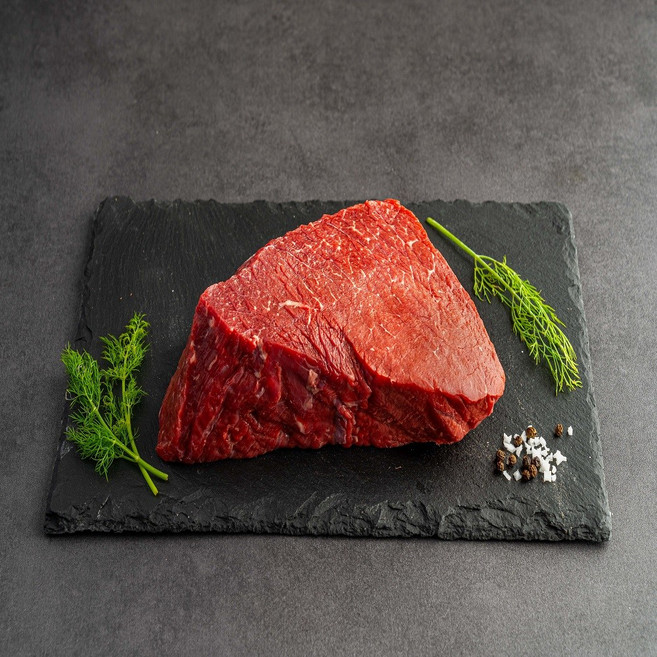 우둔살 1kg ( 150g X 7팩 100g X 10팩) 고단백 저지방소고기 슬라이스 큐브 스테이크, 우둔살-스테이크(150g X 7팩)