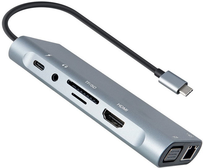 HP 파빌리온 x360 C타입 올인원 멀티허브 컨버터 11in1, FW416 허브, 1개