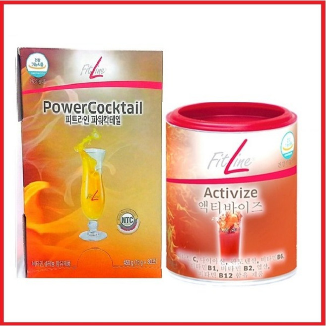 독일 PM-INTERNATIONAL FITLINE 액티바이즈 + 파워칵테일 세트 (무료배송), 1세트, 625g
