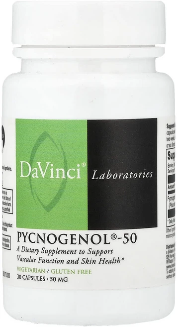 다빈치 랩 오브 버몬트 피크노제놀-50 50 mg 30 캡슐, 5개, 30정 - 쿠팡