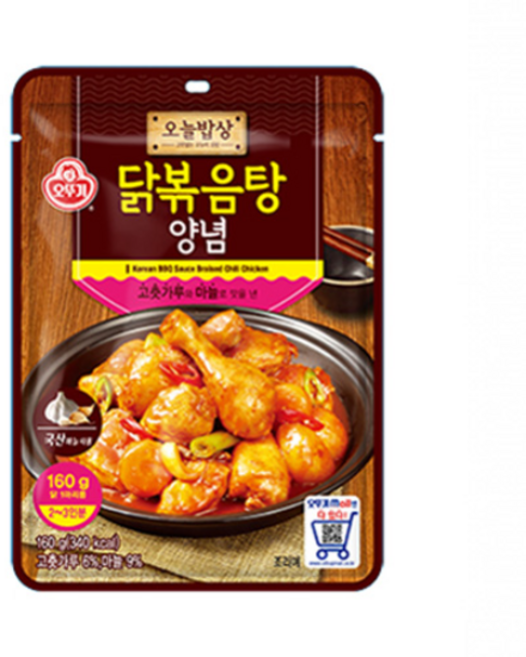 오뚜기 오늘밥상 닭볶음탕 양념, 160g, 25개