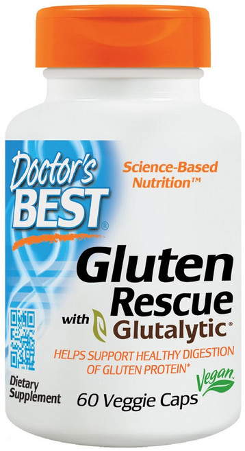 Doctor's BEST 無麩質酵素素食膠囊, 60顆, 1罐
