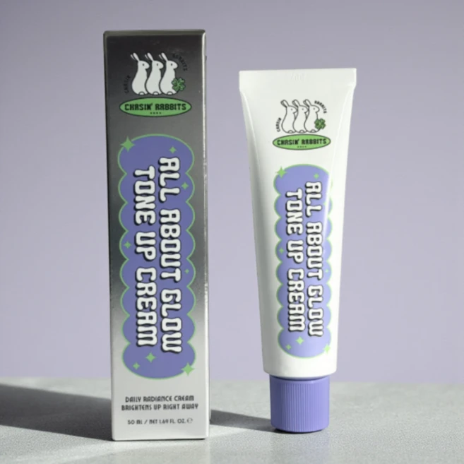 [쿨톤치트키] 체이싱래빗 올어바웃 글로우 톤업크림 플러스 50ml 보송한마무리 묻어남NO 오래지속 들뜸없이밀착 워터프루프 철벽톤업 매끄러운피부결 백탁NO 즉각톤업, 2개, 체이싱래빗 울어바웃 글로우 톤업크림 플러스 - 쿠팡