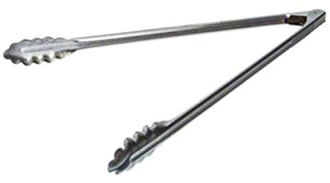 에드랜드 에드랜드 만능 집게 스토퍼 포함 대형 18-0 스테인리스 미국 BBV08001