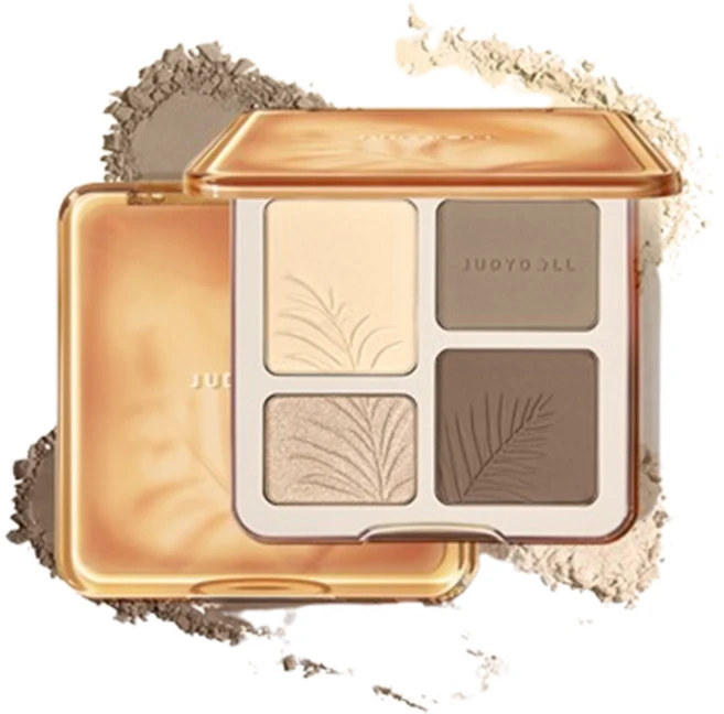 Judydoll 주디돌 3D 쉐딩 컨투어 팔레트 무펄 하이라이터 100% 정품, 1개, #02 WOODS (WARM) - 쿠팡