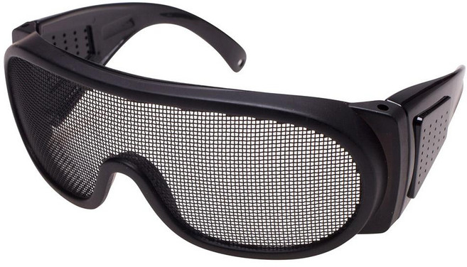 유디티 철망사보안경 UD-FS4 예초기보안경 작업안경 철망안경 안전안경 철사보안경, 1개