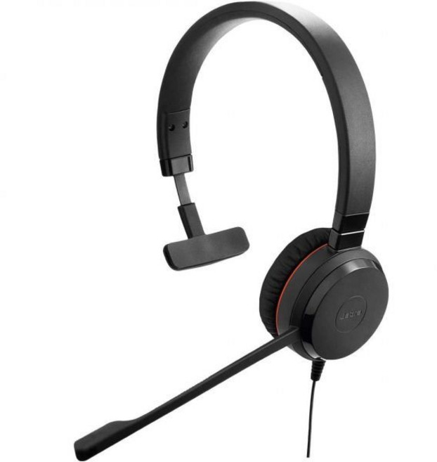 Jabra Evolve 30 II Mono MS Teams - 전문가용 통합 커뮤니케이션 헤드셋리뉴얼, Mono Speaker, MS Teams Optimized