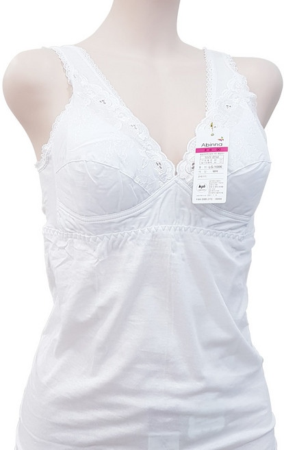 순면 홑겹 노와이어 브라런닝 두리이너웨어