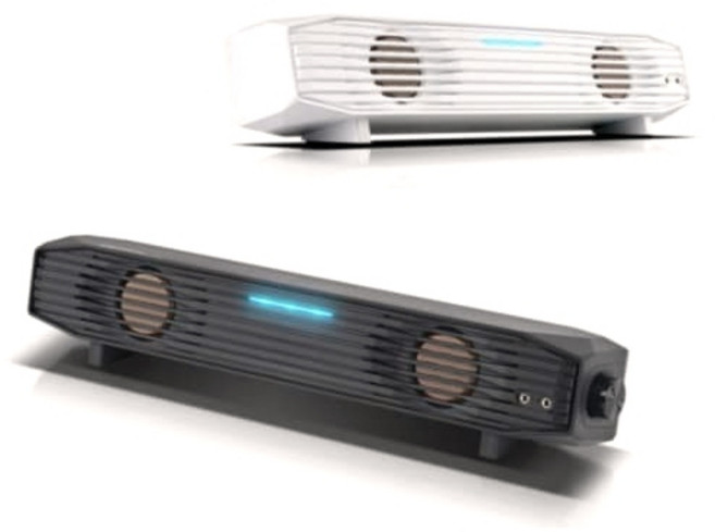 캔스톤 캔스톤 2채널 USB 컴퓨터 게이밍 사운드바 스피커 FX200 (블랙)