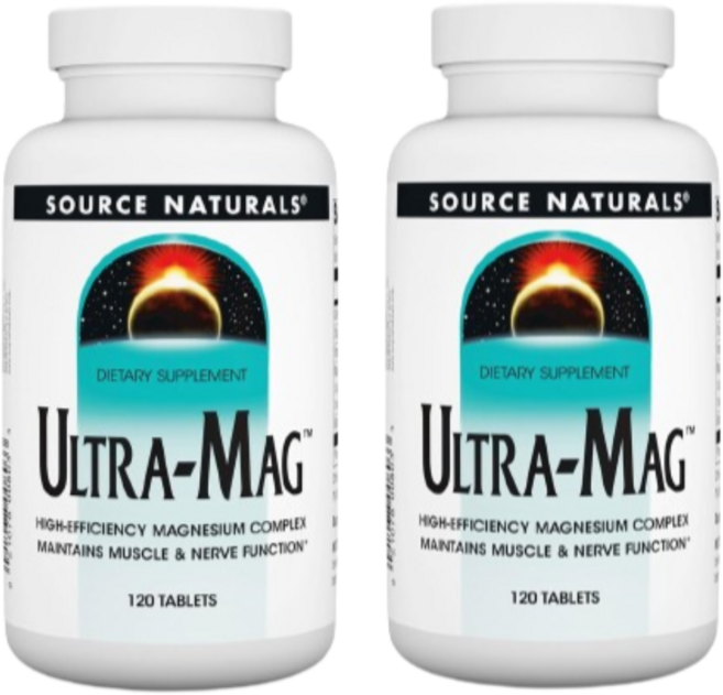 Source Naturals Ultra-Mag 120정 2 SET