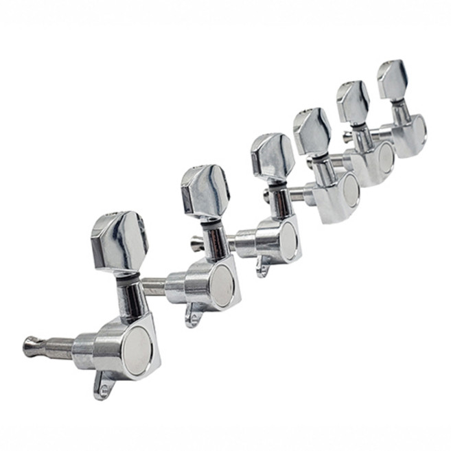 와이든 기타 헤드머신 통기타 줄감개 실버 6p 세트 2W038, 1세트, 1개