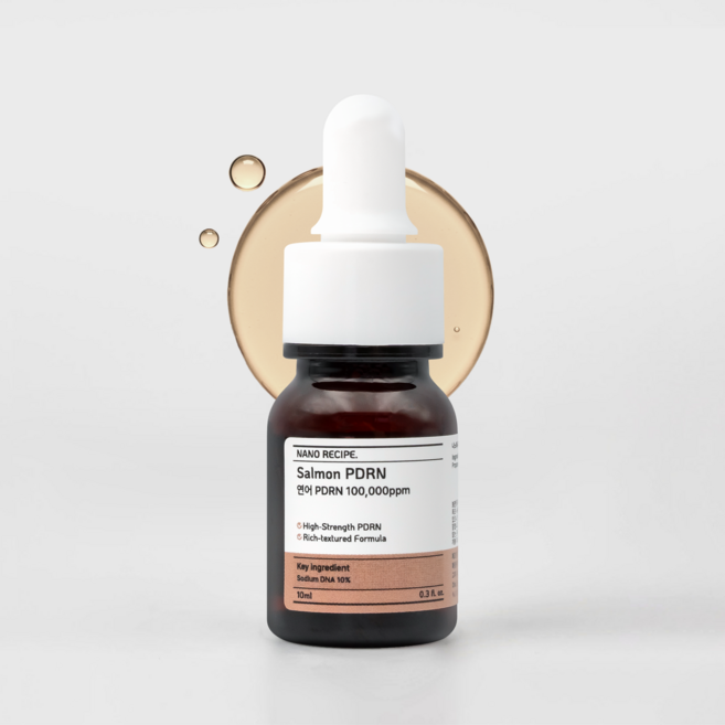 나노레시피 연어 PDRN 100 000ppm 원액 탄력 앰플 고순도, 10ml, 1개