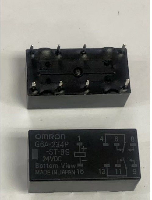 OMRON 繼電器 G6A-234P-ST-BS 24VDC 8腳, 1個