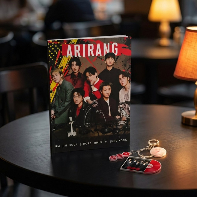 비티에스 BTS 아리랑 포토북 키링 ARIRANG 월드투어 방탄 굿즈, 시그니처컬러, 시크릿구성