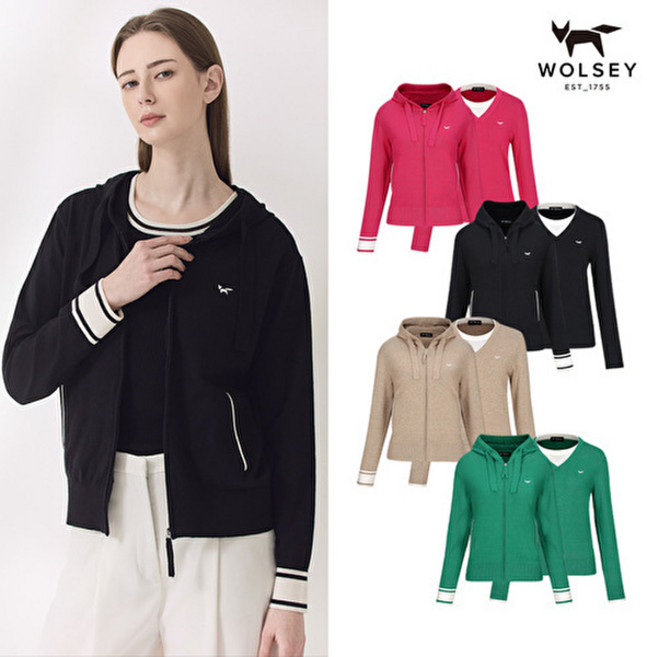 울시 26SS 여성 후드 집업 + 니트 2종