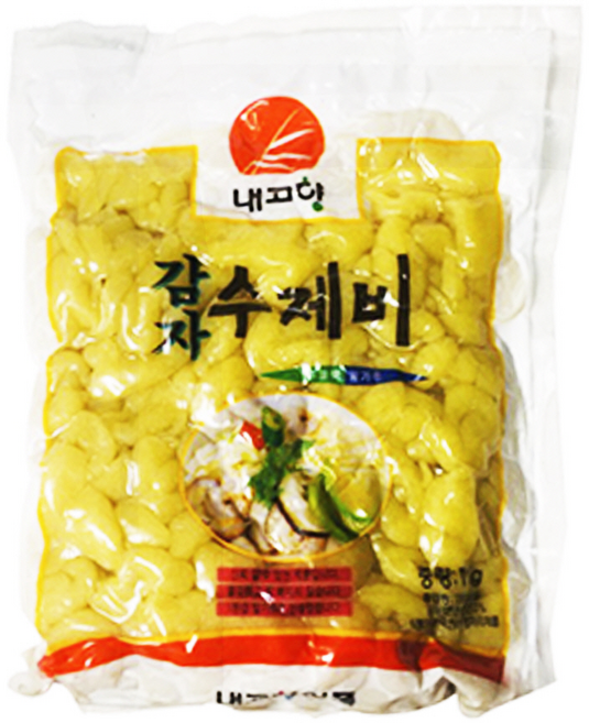 (내고향)감자수제비kg 수제비 사리 수제비, 1kg, 1개