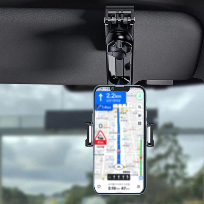 싼타페MX5 차량용핸드폰거치대 차핸드폰거치대 호환, 그레이