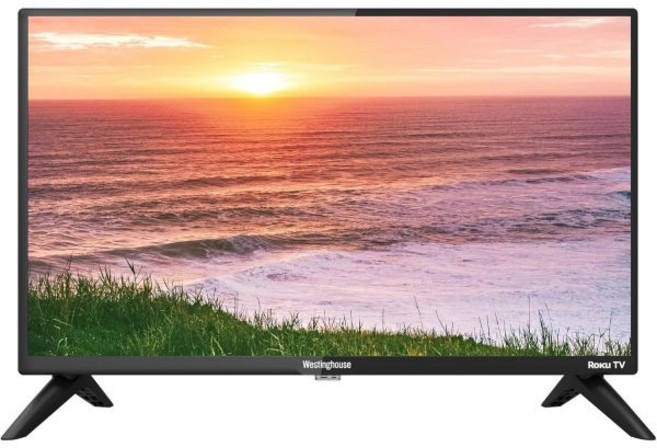 웨스팅하우스 24인치 HD 스마트 Roku TV Wi-Fi 연결 및 모바일 앱이 포함된 720p 고화질 스마트 TV Apple 홈 키트 Alexa 및 Google 어시스턴트와, 웨스팅하우스 24인치 HD 스마트 Roku TV Wi-