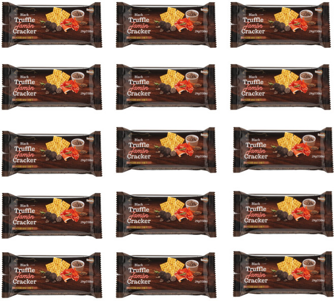 블랙 트러플 하몽 크래커, 15개, 29g